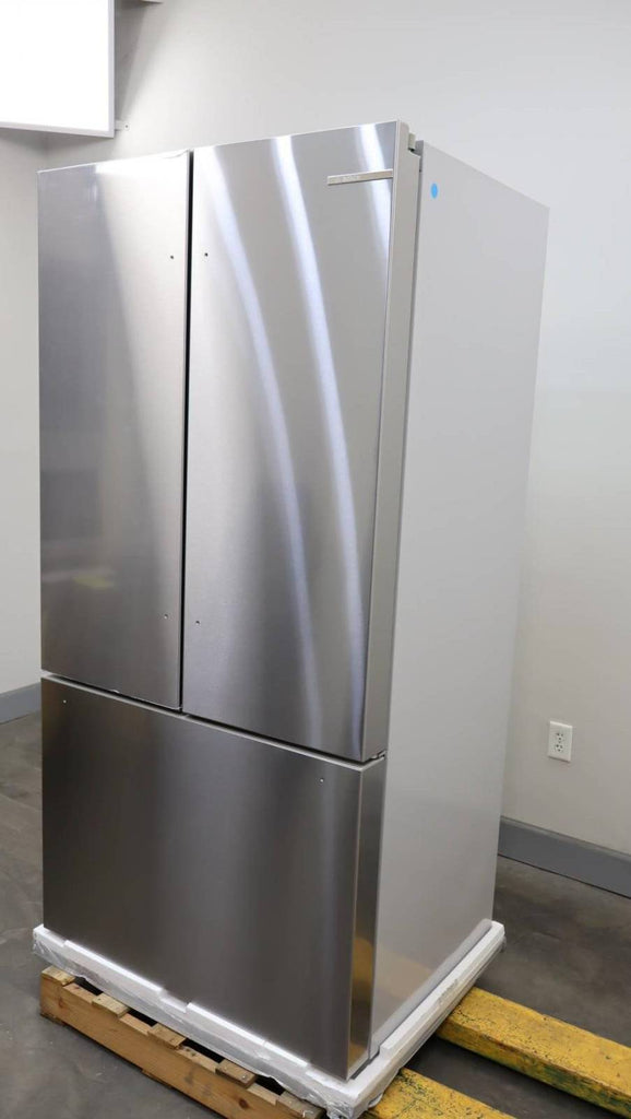 Bosch 800 Series 36" LED 21 cu.ft. Smart French Door SS Refrigerator B36CT80SNS