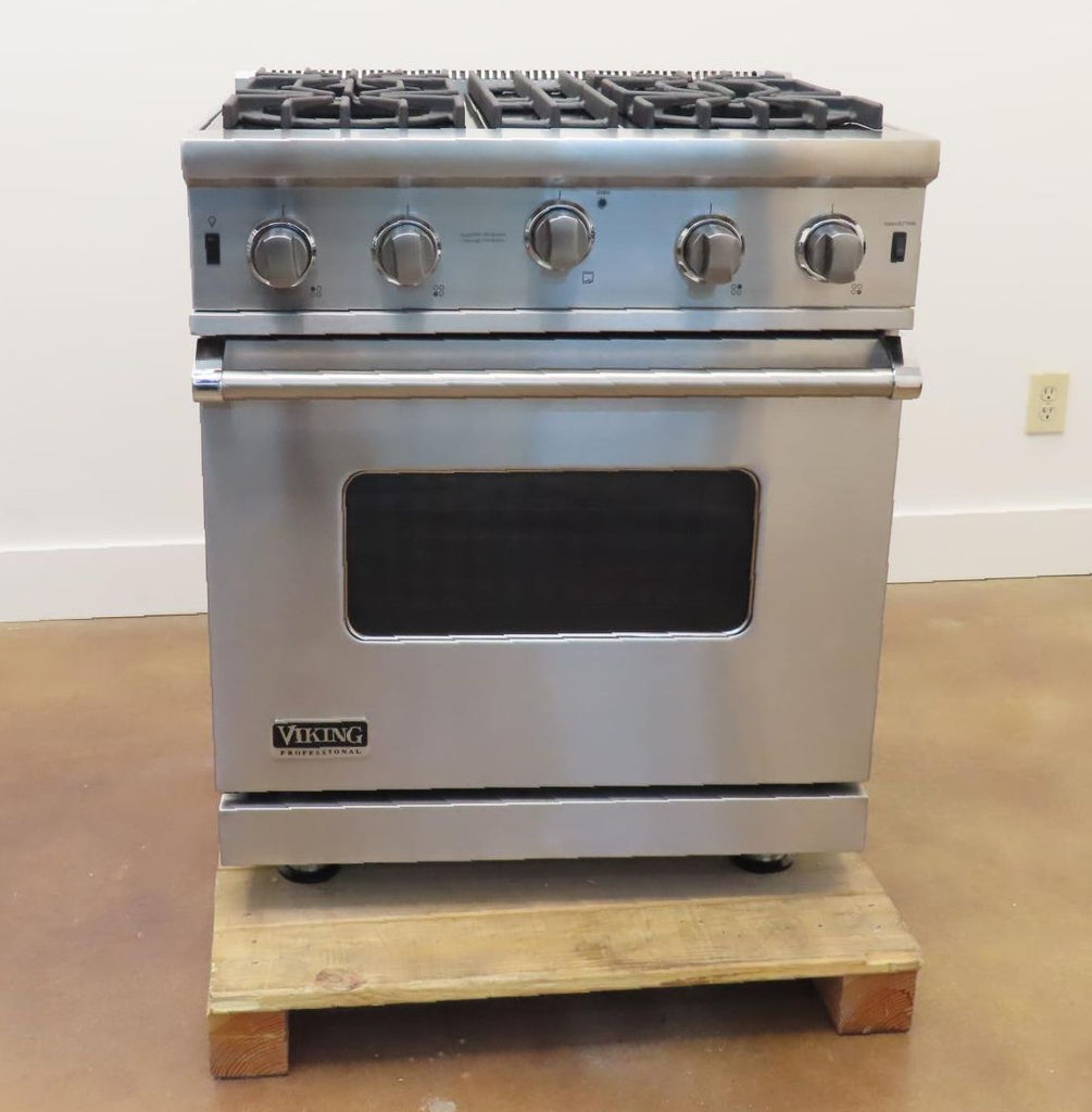 Viking 5 Series VGIC53014BSS 30" Pro-Style Gas Range ProFlow™ Convection