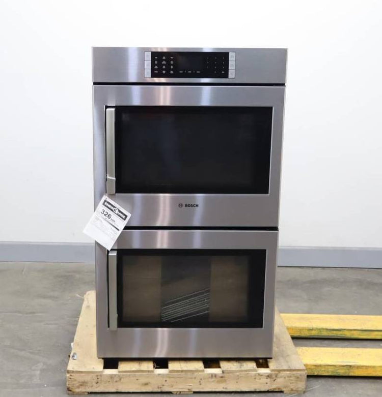 Bosch 30" SS Convection Double Electric Benchmark Series Wall Oven HBLP651RUC