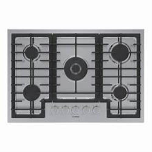 Bosch 800 Series NGM8059UC 30 inch Stainless Steel Built-In Gas Cooktop Perfect - Alabama Appliance