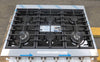 Bosch 800 Series 36" 6 Sealed Burners Gas Slide-In Stainless Cooktop RGM8658UC