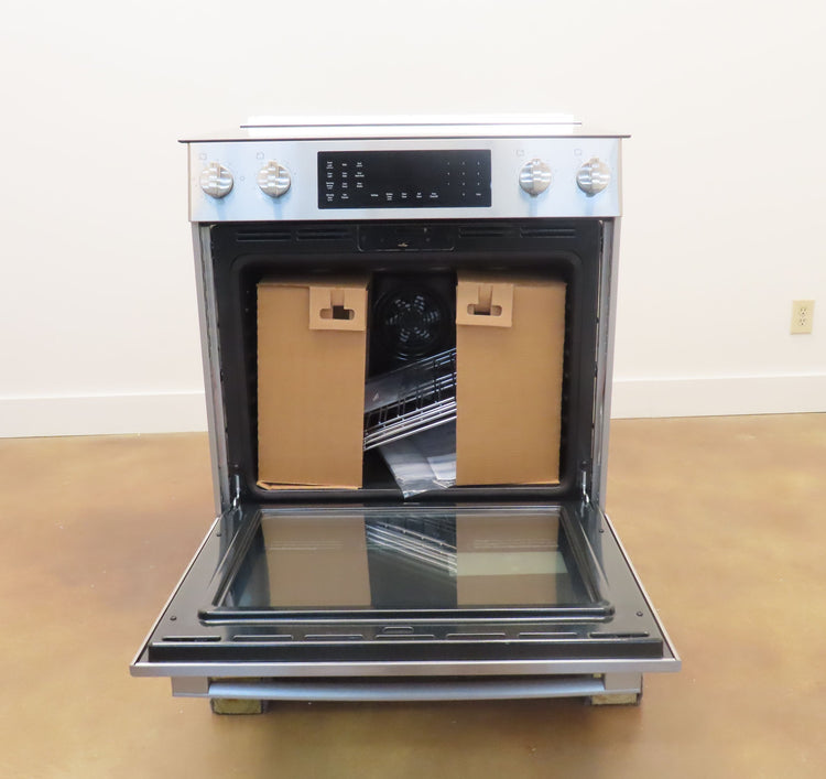 Bosch 800 Series HEI8056U 30" Warming Zone Slide-In Electric Range