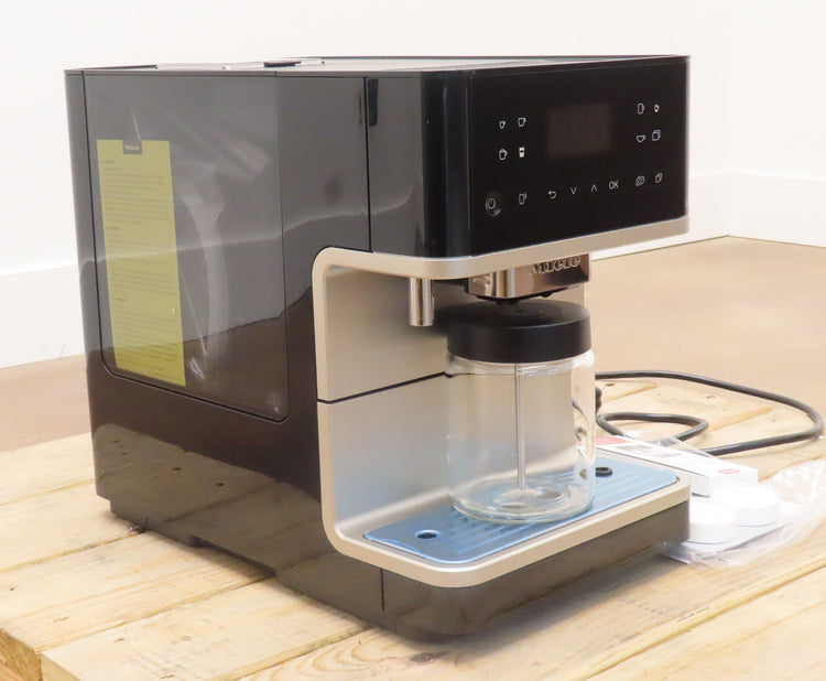 Miele CM6360OBCM Milk Perfection 10" Countertop Smart Coffee Machine