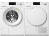 Miele 24" White Front Load Washer and Dryer Set WWD160 / TXD160WP