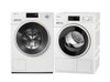 Miele 24" Front Load White Washer and Dryer Set  WWD160 / TWD360WP Full Warranty