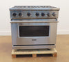 Viking 7 Series VGR73626BSS 36" Sealed Burner Gas Range Stainless S. 2023 Model