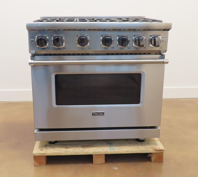 Viking 7 Series VGR73626BSS 36" Sealed Burner Gas Range Stainless S. 2023 Model (LIST)