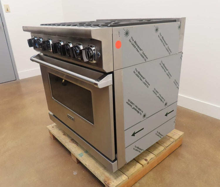 Viking 7 Series VGR73626BSS 36" Sealed Burner Gas Range Stainless S. 2023 Model (LIST)