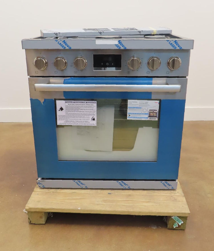 Bosch 800 Series HGS8055UC 30" Freestanding Gas Range with 5 Sealed Burners Pics