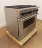 Viking 5 Series VGR5366BSS 36" Pro-Style Gas Range Stainless Steel 2023 Model