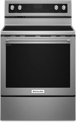 KitchenAid® 30" Stainless Steel Free Standing Electric Convection Range