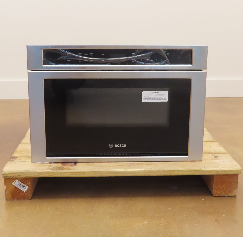 Bosch 800 Series HMD8451UC 24" Built-in Stainless Microwave Drawer Full Warranty