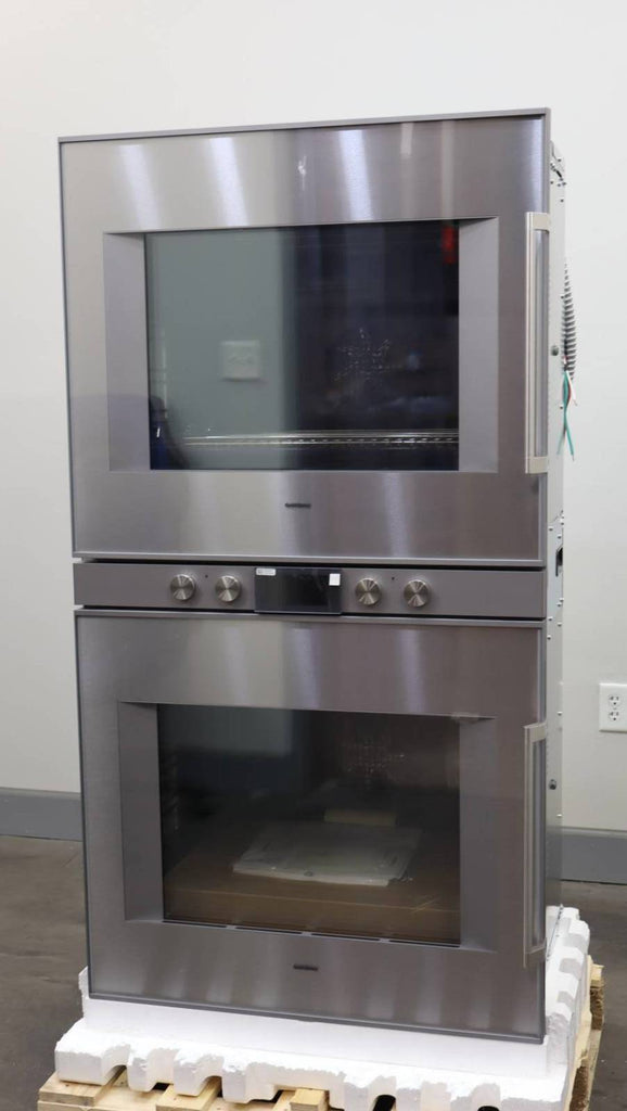 Gaggenau 400 Series 30" Universal Heating Electric Double Wall Oven BX481612