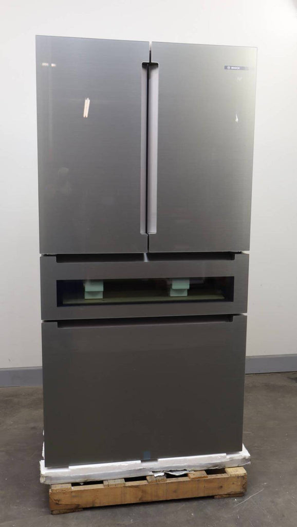 Bosch 800 Series 36" 20.5 Cu. Ft 4 French Door Smart SS Refrigerator B36CL81ENG