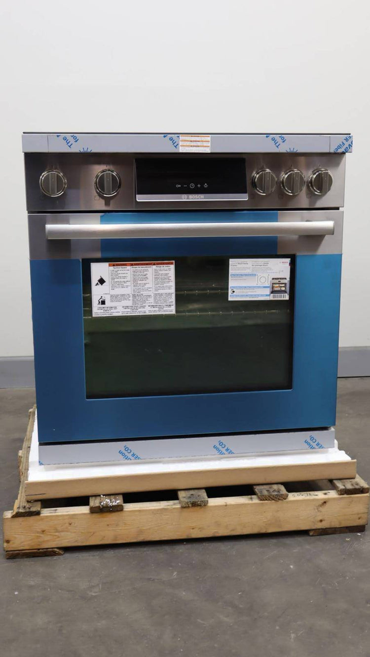 Bosch 30" Stainless Freestanding 800 Series Induction Electric Range HIS8055U