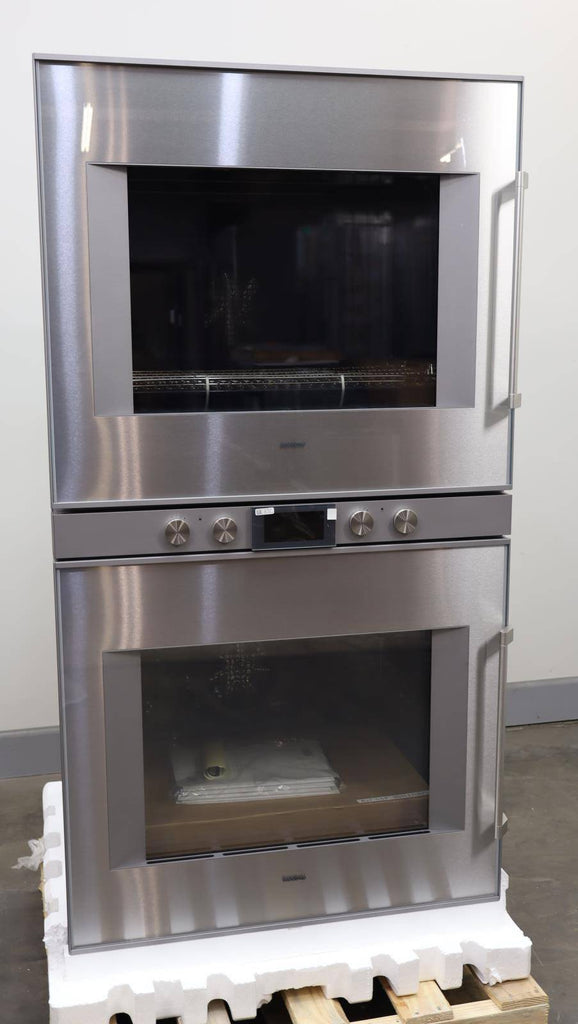 Gaggenau 400 Series 30" 9 Cu. Ft TFT Electric Double Wall Oven BX481612