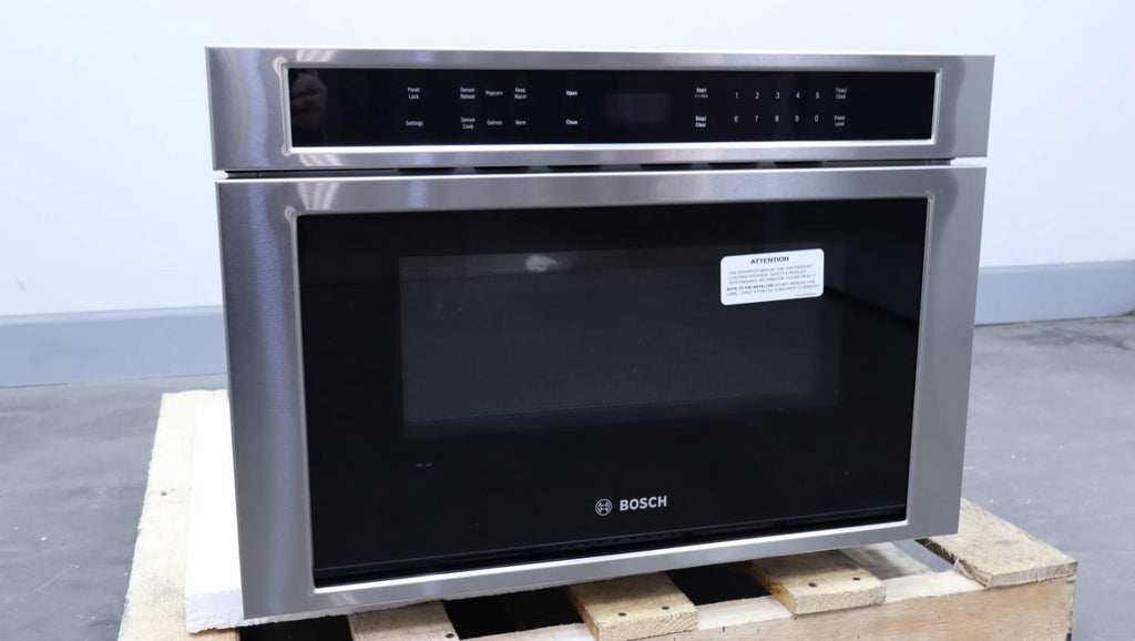 Bosch 800 Serie 24"  SS Touch Control 950W Built-in Microwave Drawer HMD8451UC