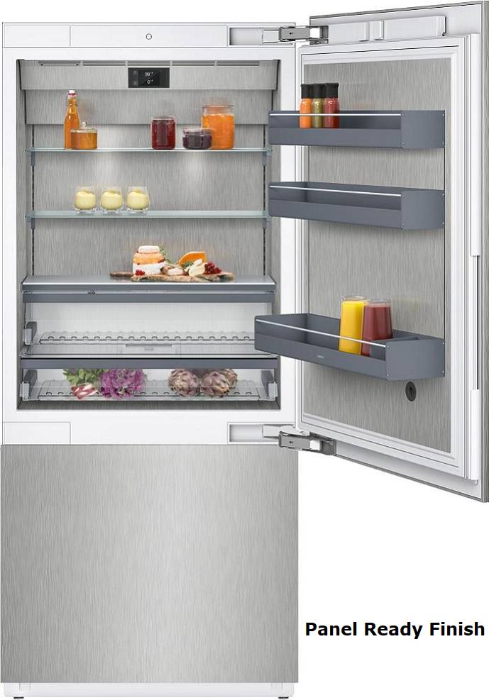 Gaggenau Vario 36" Panel Ready Built-In Bottom Mount 400 Series Freezer RB492705