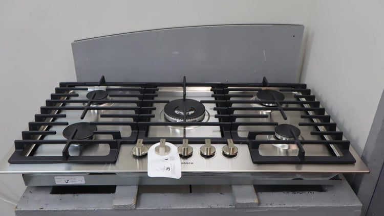 Bosch 800 Series 36" 5 Sealed Burners Built-In Gas Cooktop NGM8659UC