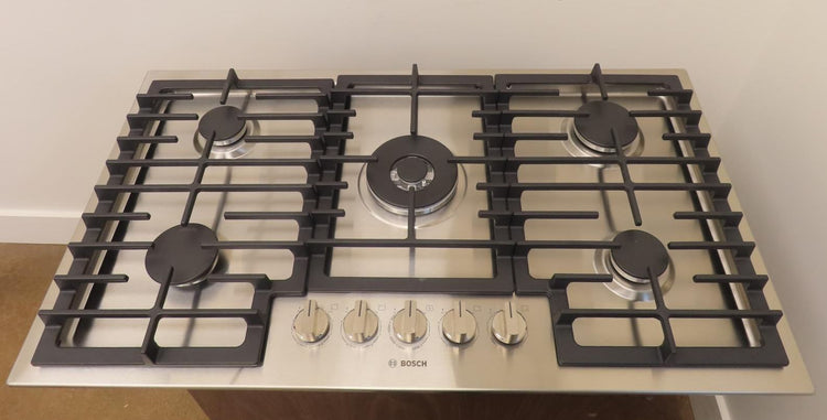 Bosch 800 Series NGM8659UC 36" Built-In Gas Cooktop with 5 Sealed Burners