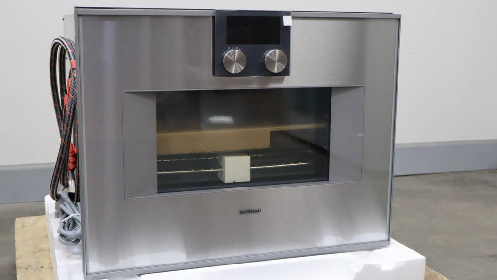 Gaggenau 24" 2.1 Cu.Ft. Single Combi-Steam Smart Electric Wall Oven BS471612