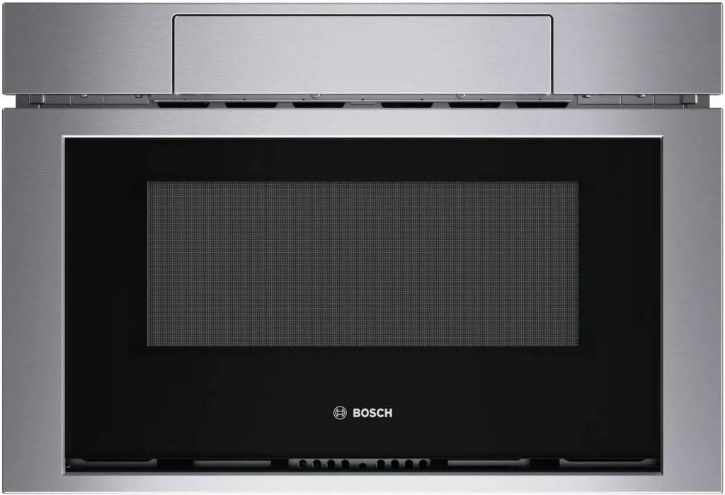 Bosch 800 Series HMD8454UC 24" 1.2 CuFt. Cap 950 Watt Smart Microwave Drawer Pic