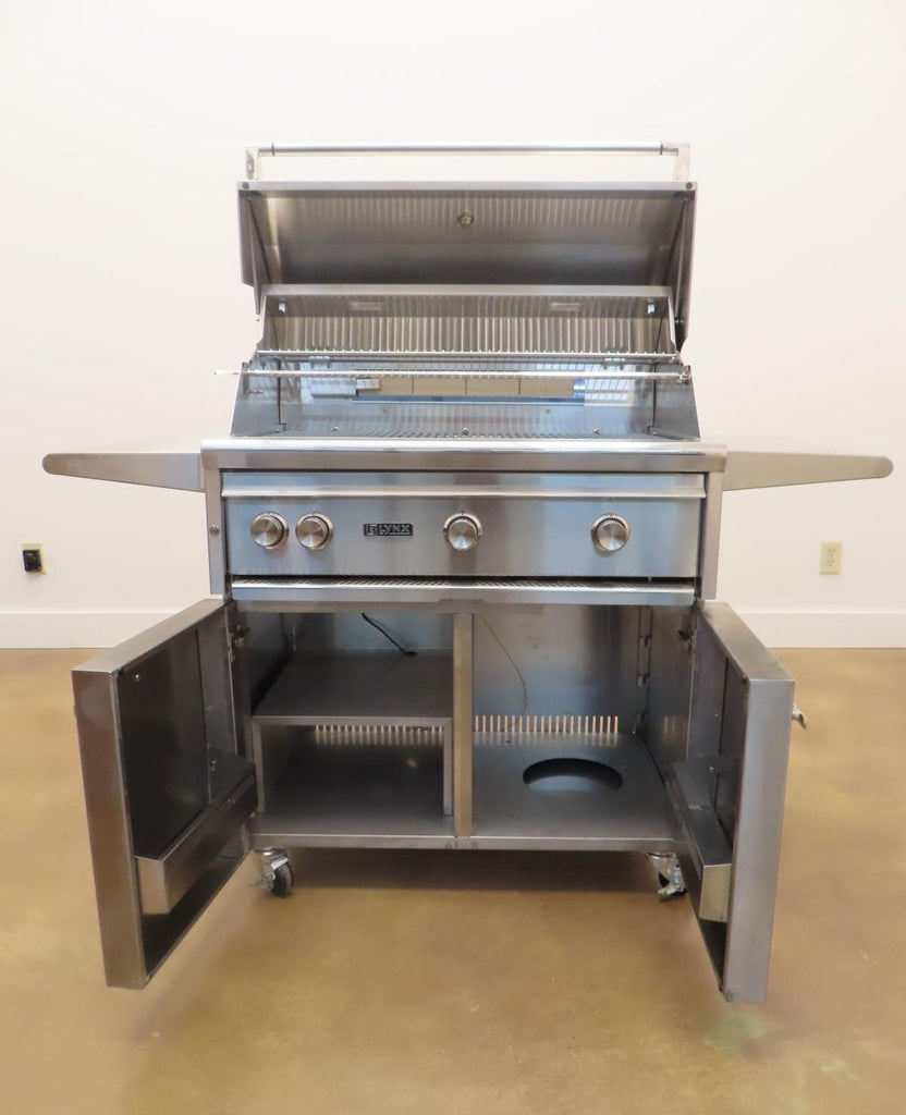 Lynx Professional Grill Series L36ATRFNG 36" Stainless Steel Freestanding Grill