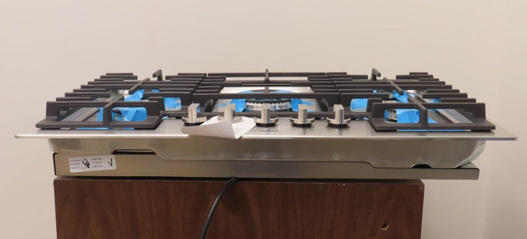 NIB Bosch 800 Series NGM8059UC 30" Stainless Steel Built-In Gas Cooktop