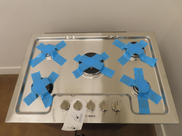 NIB Bosch 800 Series NGM8059UC 30" Stainless Steel Built-In Gas Cooktop