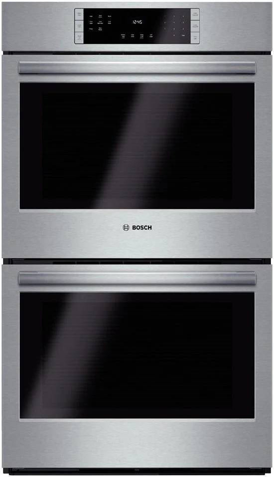 Bosch 800 Series 30" 4.6 cu.ft Convection SS Double Electric Wall Oven HBL8651UC