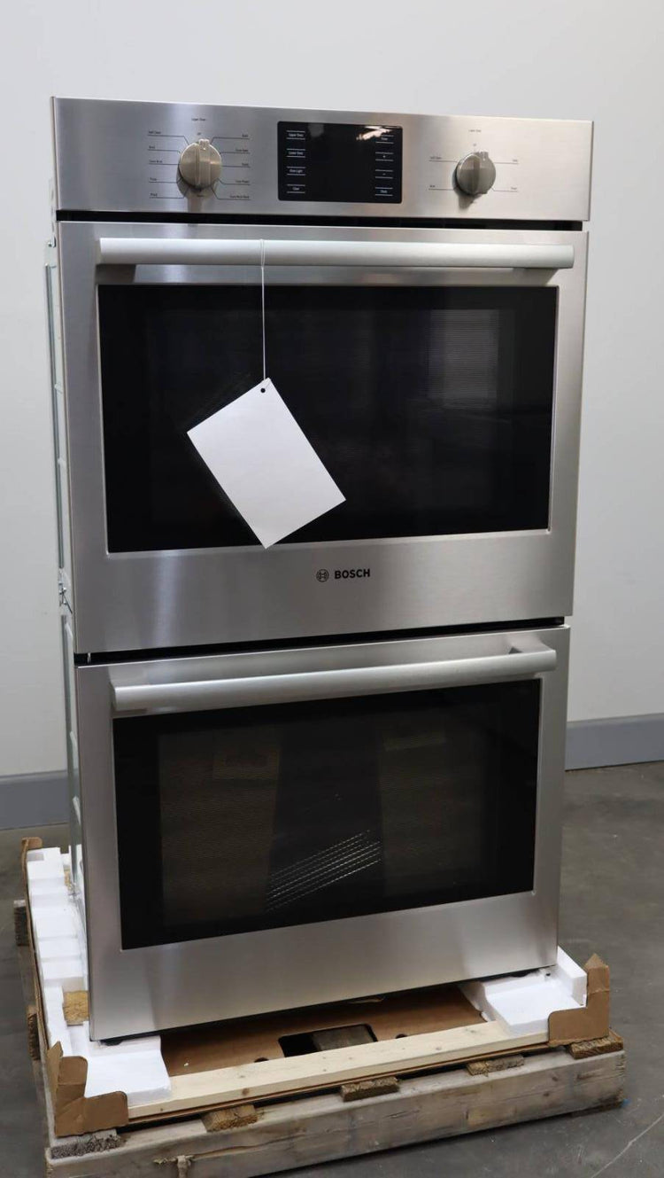 Bosch 500 Series 30" 10 Mode Eco Clean SS Double Electric Wall Oven HBL5651UC