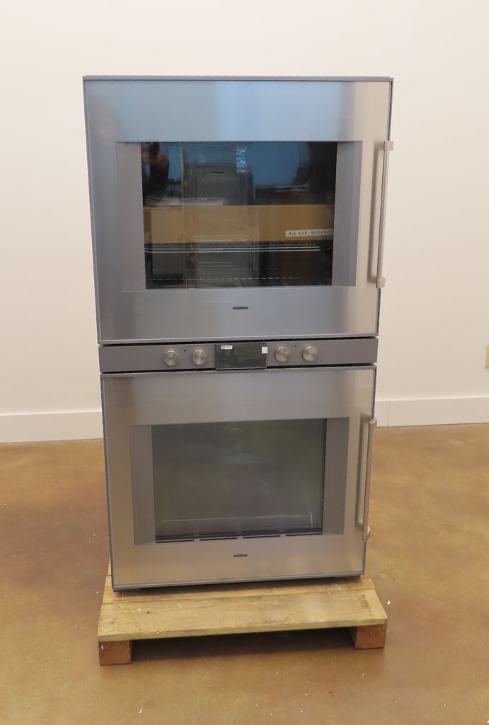 Gaggenau 400 Series BX481612 30" Universal Heating Electric Double Wall Oven