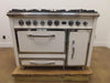 Viking Tuscany Series TVDR4816BAW 48" Freestanding Dual Fuel Antique White Range