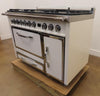 Viking Tuscany Series TVDR4816BAW 48" Freestanding Dual Fuel Antique White Range