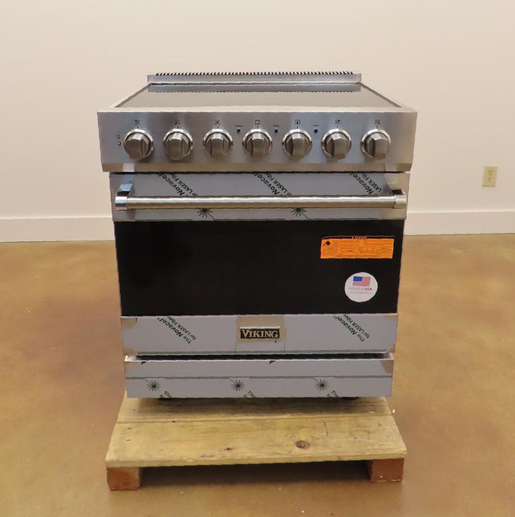 Viking 3 Series RVER33015BSS 30" Self-Clean Stainless Electric Range 2020 Model