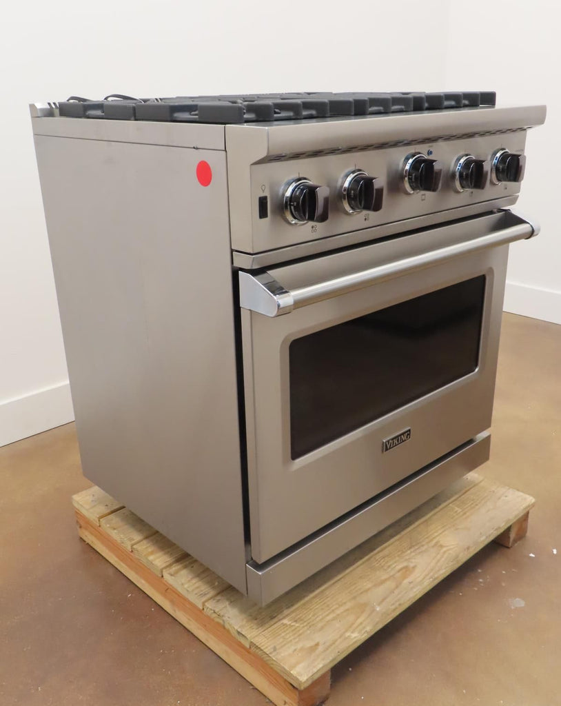 Viking 5 Series 30" 4 Burners Gas Range VGIC53024BSS 2021 Model Production