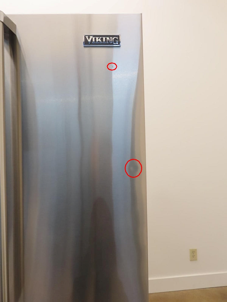 Viking 3 Series RVRF336SS 36 Inch Counter Depth French Door Refrigerator S.S