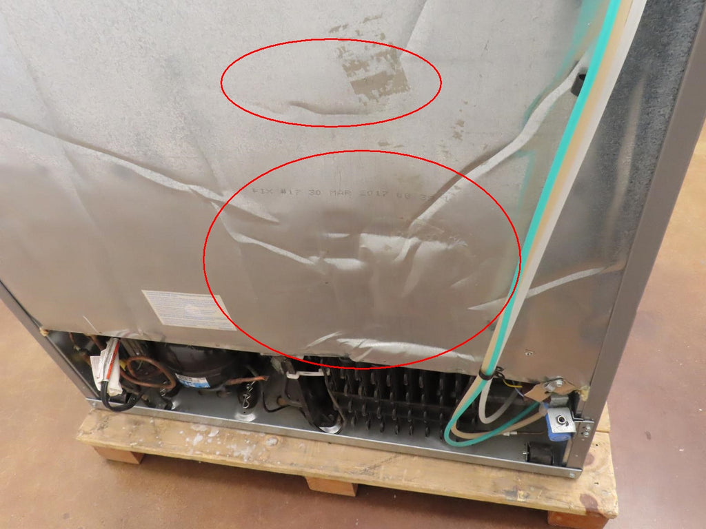 Viking 3 Series RVRF336SS 36 Inch Counter Depth French Door Refrigerator S.S