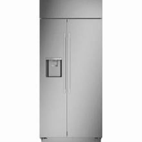 Monogram ZISS360DNSS 36" Counter Depth Built-In Side by Side Smart Refrigerator