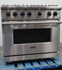 Viking 5 Series 36" ProFlow Stainless Steel 2021 Pro-Style Gas Range VGR5366BSS