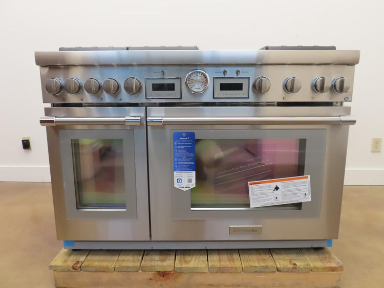 Thermador Pro Grand PRG486WDG 48" 6 Sealed Star Burners Pro-Style Gas Range