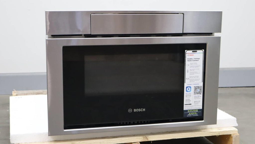 Bosch 24" 1.2 Cu.Ft. Cap 950 Watt Smart 800 Series Microwave Drawer HMD8454UC