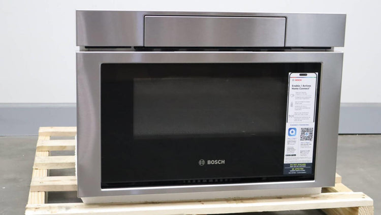 Bosch 800 Series HMD8454UC 24" 1.2 CuFt. Cap 950 Watt Smart Microwave Drawer Pic