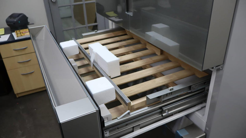 Bosch 36" 800 Series 20.5 Cu. Ft 4 French Door Smart SS Refrigerator B36CL81ENG