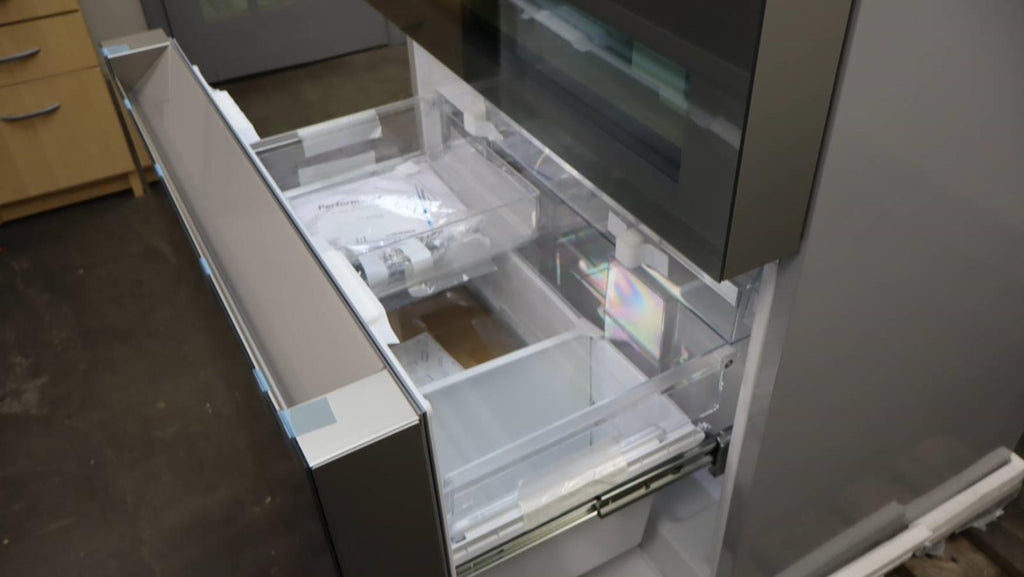 Bosch 36" 800 Series 20.5 Cu. Ft 4 French Door Smart SS Refrigerator B36CL81ENG