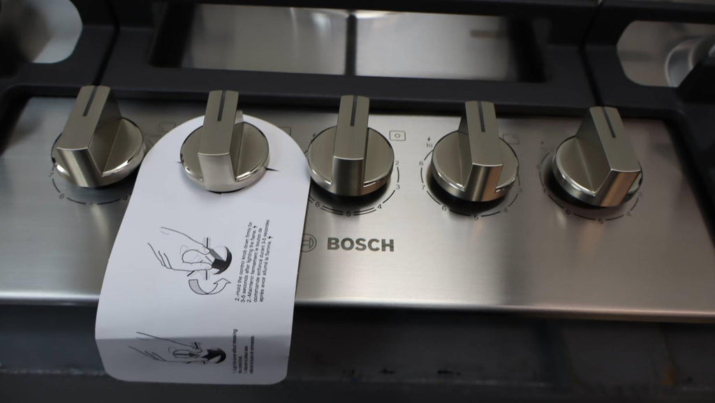 Bosch 30" 5 Sealed Burners 800 Series Stainless Built-In Gas Cooktop NGM8059UC