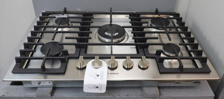 Bosch 30" 5 Sealed Burners 800 Series Stainless Built-In Gas Cooktop NGM8059UC