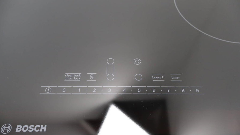 Bosch 30" 800 Series Ceramic Glass 4 Element BLK Electric Cooktop NET8069UC