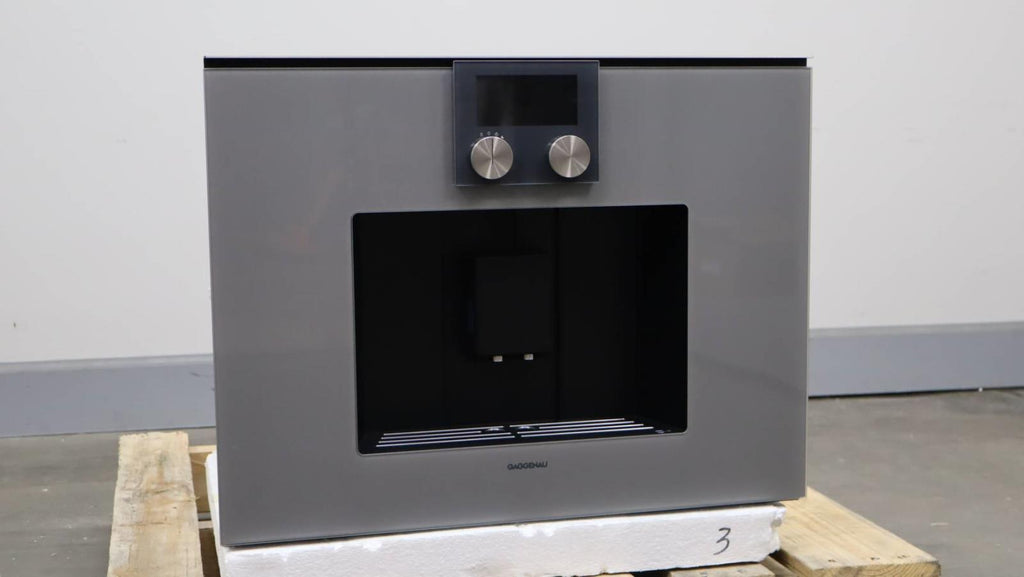Gaggenau 200 Series 24" Non-Plumbed 19 Bar Built-In Coffee Machine CMP250711 - Alabama Appliance