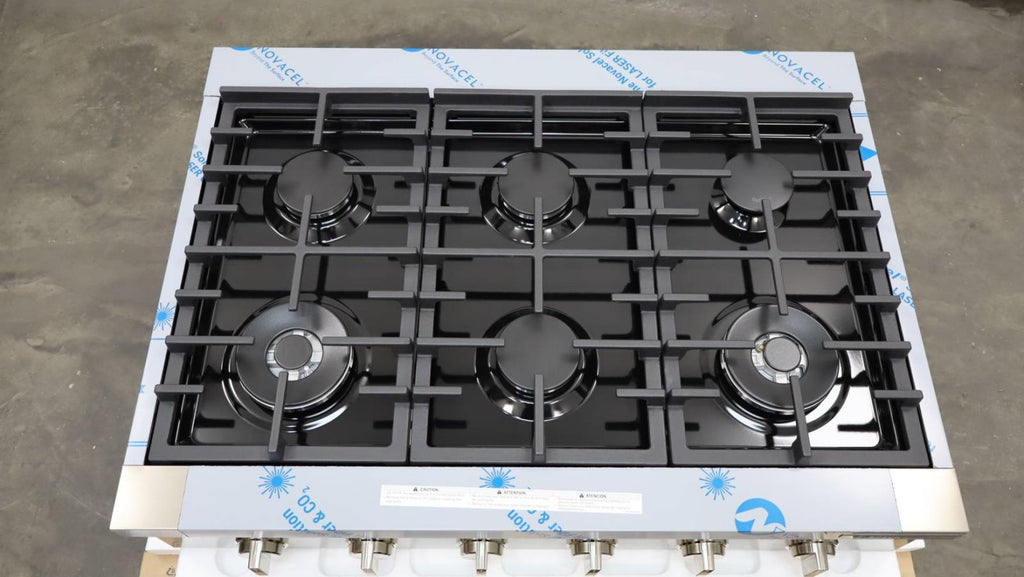 Bosch 800 Series 36" Gas Rangetop Stainless Steel 6 Sealed Burners RGM8658UC